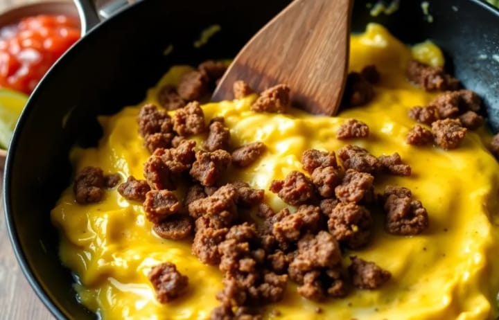 Huevos Con Chorizo